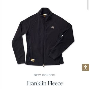Tracksmith Franklin Fleece XS jacket in black